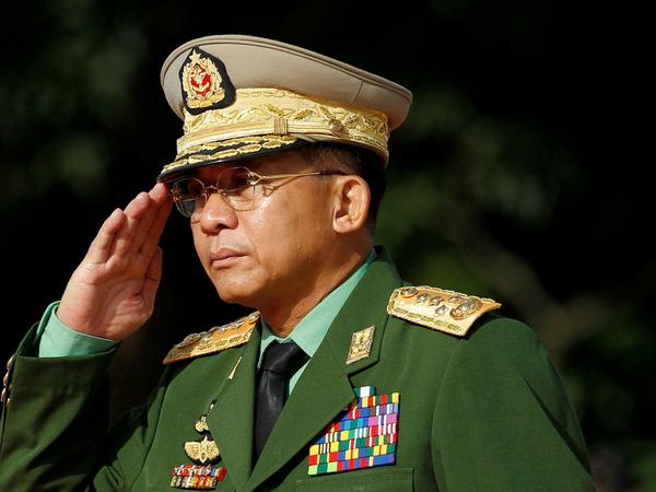 Myanmars Armeechef Min Aung Hlaing 