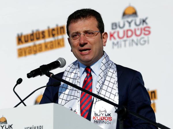 Istanbuls Bürgermeister Ekrem Imamoglu