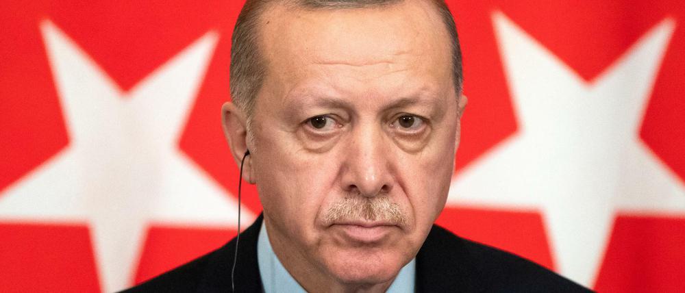 Der türkische Präsident Erdogan 