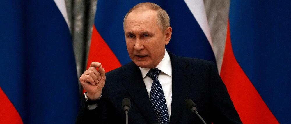 Wladimir Putin rudert als erster zurück: Gaslieferung und Bezahlung in Rubel seien zwei getrennte Dinge. 