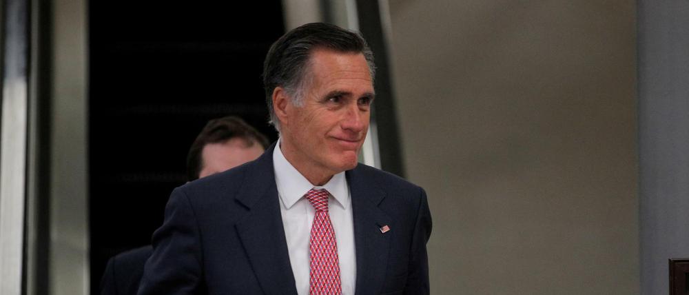 Unterstützt Trumps Vorhaben, noch vor der US-Wahl eine neue Verfassungsrichterin zu ernennen: Mitt Romney