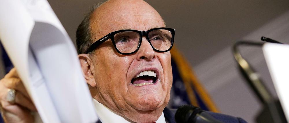 Rudy Giuliani wurde die Anwalts-Lizenz entzogen.