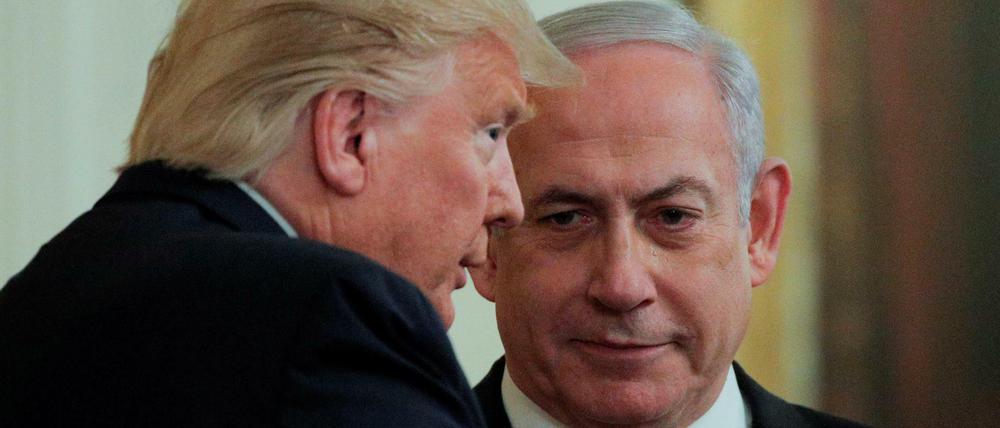 US-Präsident Trump und Israels Ministerpräsident Netanjahu