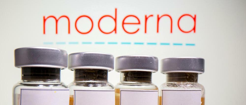 Der Impfstoff der Firma Moderna ist inzwischen auch in der EU zugelassen.