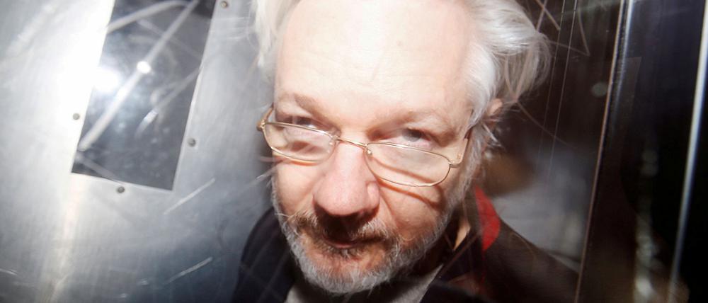 Julian Assange (Archivbild von Januar 2020) 