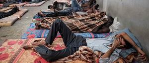 Katastrophale Zustände herrschen in Libyens Internierungscamps.