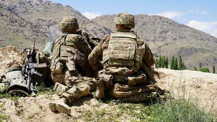 US-Soldaten in Afghanistan im Juni 2019.