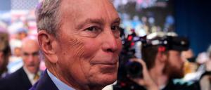 Der US-Multimilliardär und ehemalige New Yorker Bürgermeister Michael Bloomberg hat aufgegeben.