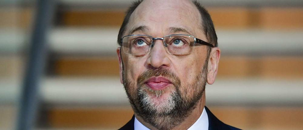 Bekam Anrufe von Bürgern auf seiner privaten Nummer: der frühere Vorsitzende und Kanzlerkandidat der SPD, Martin Schulz.