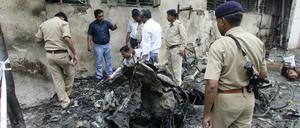 Bei den Bombenanschlägen im Juli 2008 wurden in Indien 56 Menschen getötet.