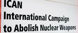Geehrt mit dem Nobelpreis: Die Internationale Kampagne zur Abschaffung von Atomwaffen (Ican)