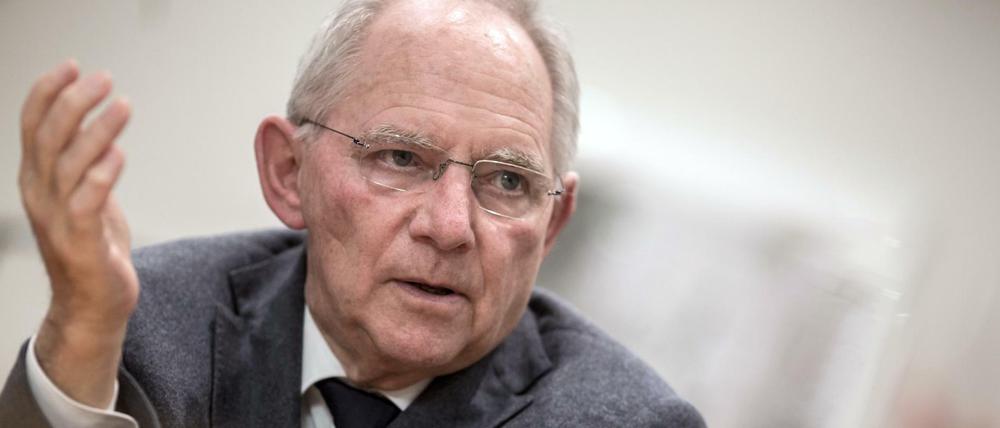 Bundesfinanzminister Wolfgang Schäuble (CDU) ist ein Mann, dessen Wort in der Südwest CDU Gewicht hat..