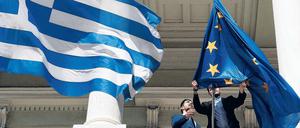 Die Euro-Gruppe sucht weiter nach Lösungen im Streit um Griechenland.