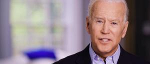 Mit einem dreieinhalbminütigen Video verkündet Joe Biden seine Präsidentschaftskandidatur.