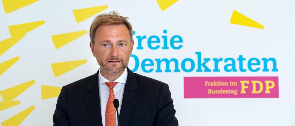 Angeschlagen: Die Partei von FDP-Chef Christian Lindner kratzt in Umfragen an der Fünf-Prozenthürde.