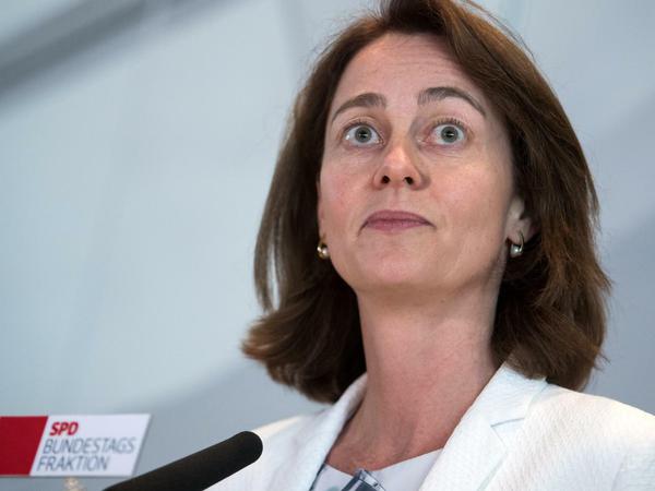 SPD-Generalsekretärin Katarina Barley wird voraussichtlich neue Bundesministerin für Familie, Senioren, Frauen und Jugend.