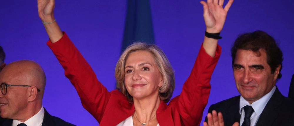 Wahlsiegerin. Die Präsidentin der Hauptstadtregion Ile-de-France, Valérie Pécresse.