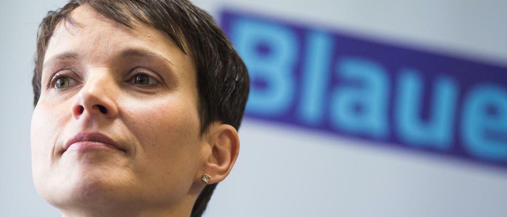 Frauke Petry war AfD-Chefin, bevor sie die "Blaue Partei" gründete.