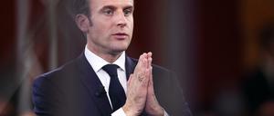 Erst Reform, dann Erweiterung: Frankreichs Präsident Macron stellt Europa und der EU-Kommission Bedingungen.