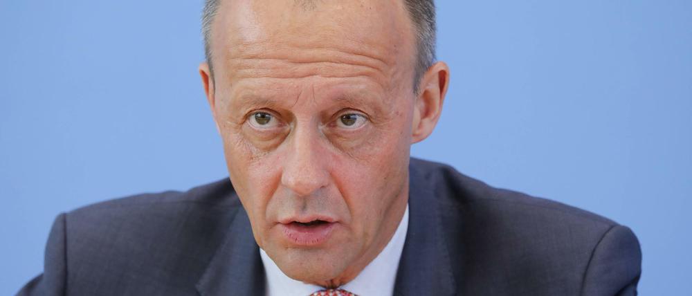 Will an die CDU-Spitze: Friedrich Merz