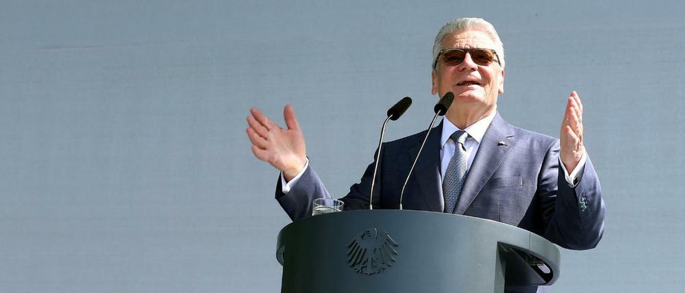 Gesucht: ein Nachfolger oder auch eine Nachfolgerin für Bundespräsident Joachim Gauck.