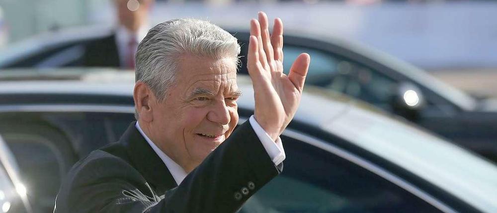 Ruft zur Übernahme von mehr deutscher Verantwortung in der Welt auf - Joachim Gauck.