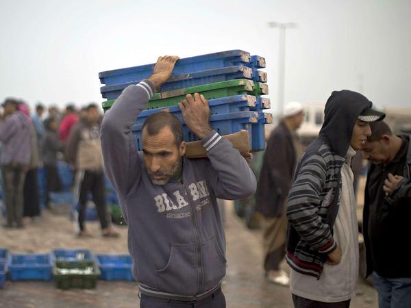 Wandel durch Handel? Fischer aus Gaza dürfen jetzt ihre Ware im Westjordanland verkaufen.