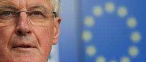EU-Chefverhandler Michel Barnier am Dienstag in Brüssel.