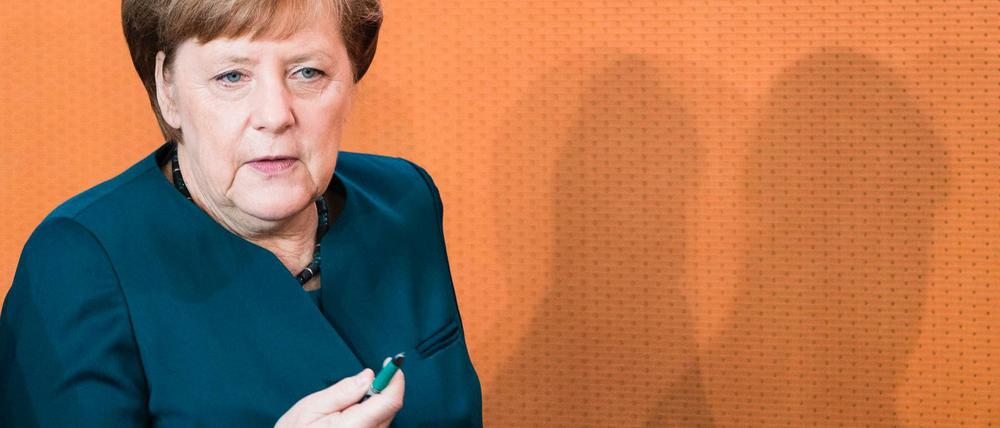 Bundeskanzlerin Merkel: "Wir stehen fest und entschlossen an der Seite Großbritanniens."