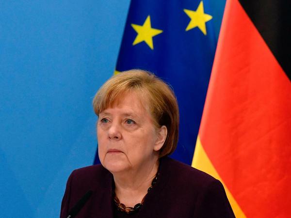 Besonders bei Männern löst Merkel gelegentlich heftige Reaktionen aus. 