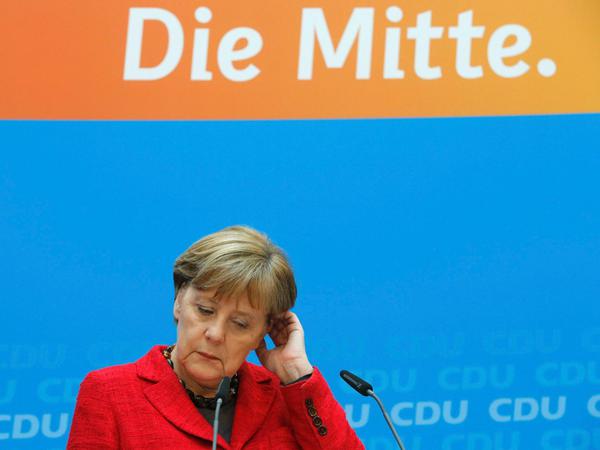 Kursänderung? Angela Merkel bleibt ihrer Linie.