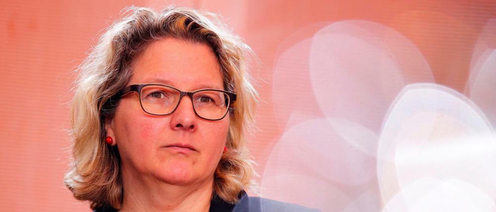 Bundesumweltministerin Svenja Schulze (SPD)