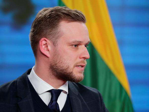 Gabrielius Landsbergis ist seit Dezember vergangenen Jahres Außenminister Litauens. 