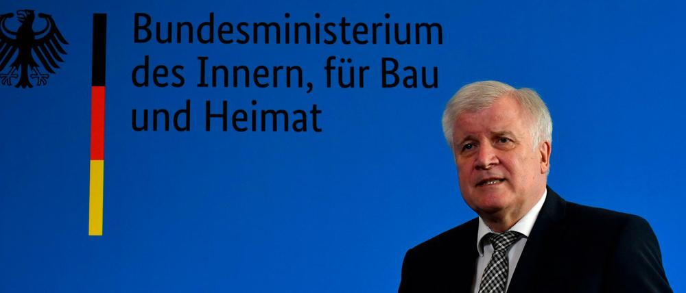 Zuständig für Heimatpolitik: Innenminister Horst Seehofer.