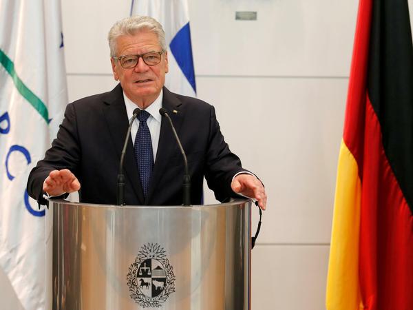 Bundespräsident Joachim Gauck.