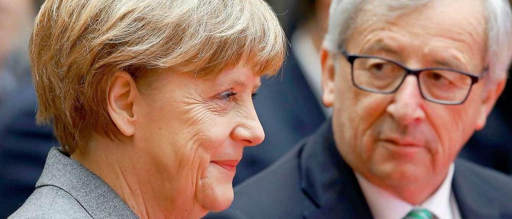Kanzlerin Merkel will den Investitionsplan von EU-Kommissionschef Juncker unterstützen.