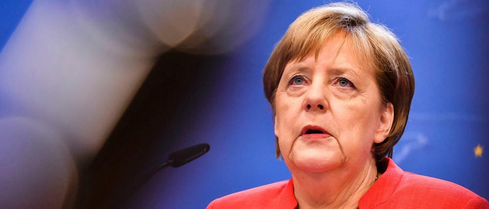 Bundeskanzlerin Angela Merkel (CDU) 