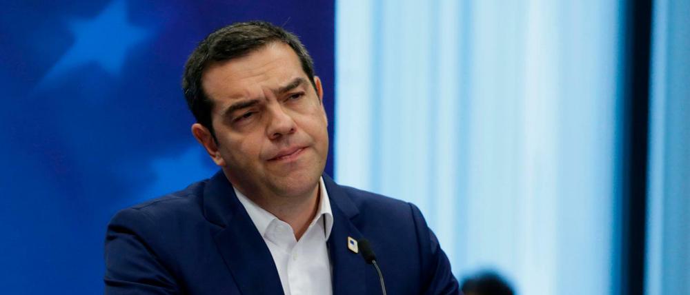 Wahlverlierer: Der bisherige griechische Premier Alexis Tsipras