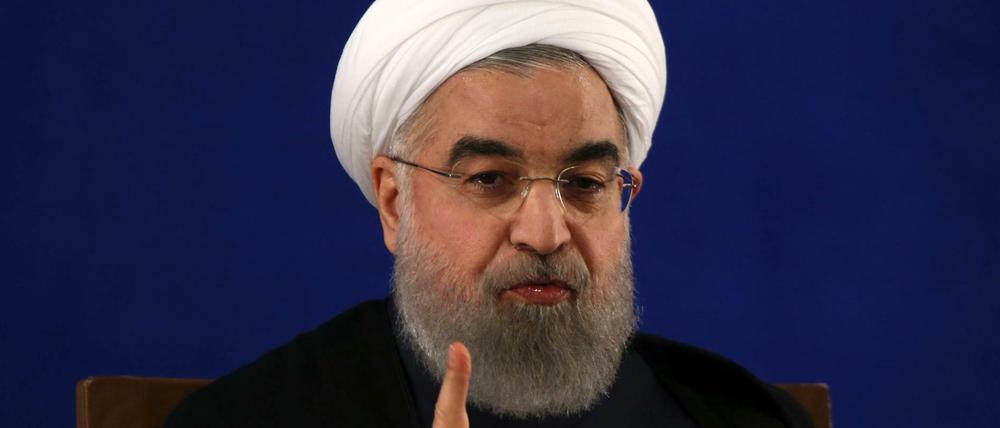Irans Präsident Hassan Ruhani. 