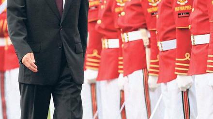 Ehrenvoller Empfang: Chinas Premier Wen Jiabao in Indonesien. Foto: dpa