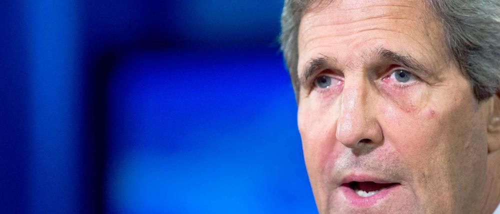 Auf Vermittlungsmission. US-Außenminister John Kerry ist seit Dienstagnachmittag wieder unterwegs, um eine Koalition gegen die Terrorgruppe IS zu schmieden. 