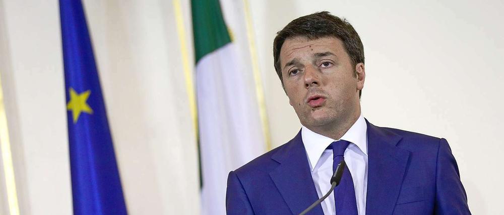 „Keiner hält mich auf“, sagt Matteo Renzi gerne über sich. Und er kann einige Erfolge aufweisen. Nur bei der Kommunikation hapert es. 
