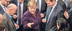 Im Mittelpunkt. Ist Angela Merkel eine „lahme Ente“? Viele Deutsche erwarten weiter Großes von der Kanzlerin.