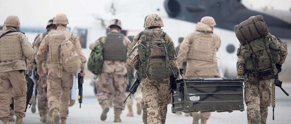 Das Bundeswehr-Kontingent in Afghanistan bleibt weiter bei bis zu 1300 Soldaten. 