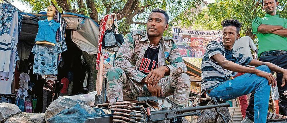 Die äthiopischen Regierungstruppen stehen vor den Toren von Mekele bereit, um die Hauptstadt von Tigray einzunehmen. 