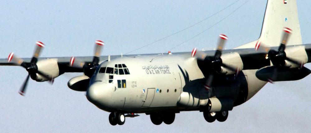 Hercules-Transportflugzeuge stehen auch auf der Bestell-Liste des Verteidigungsministeriums.