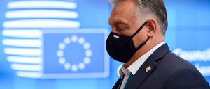 Ungarns Regierungschef Viktor Orban beim letzten EU-Gipfel Mitte des Monats.