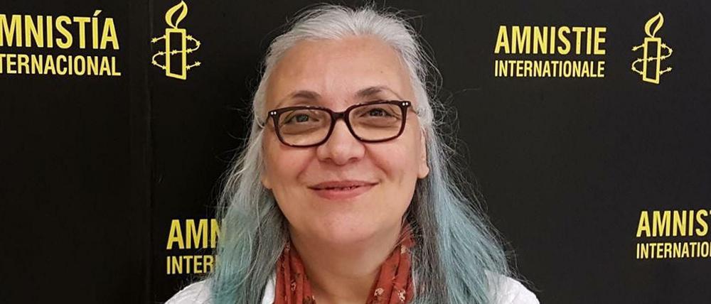 Idil Eser, die Direktorin der türkischen Sektion von Amnesty International, ist eine der Verhafteten.