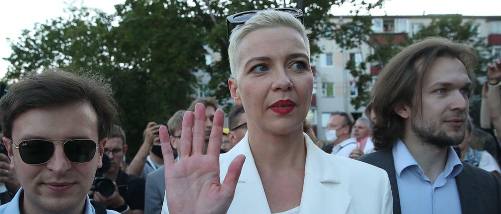 Die belarussische Oppositionelle Maria Kolesnikowa ist weiter verschwunden.