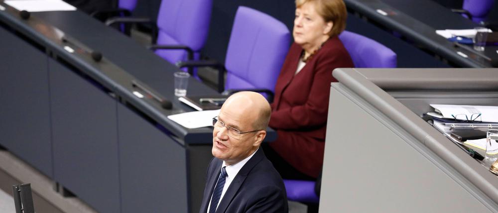 Ralph Brinkhaus, Fraktionsvorsitzender der CDU im Bundestag, spricht sich für eine Verlängerung des Lockdowns aus.
